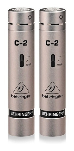 Nuevo. 2 Micrófonos De Condensador, Behringer C2.