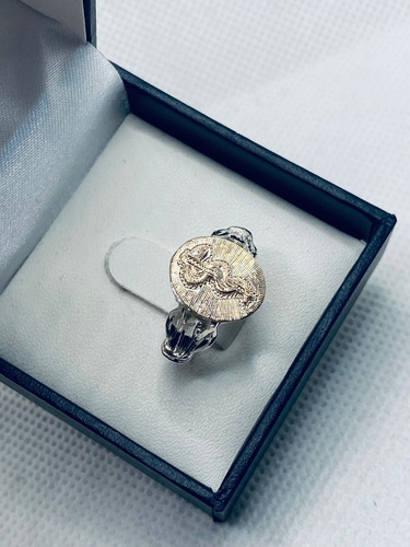 Anillos Profesión Médico/a De Plata 925 Y Oro 9k