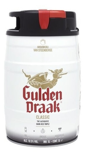 Gulden Draak Classic, Barril 5 Litros, 10.5% Alc