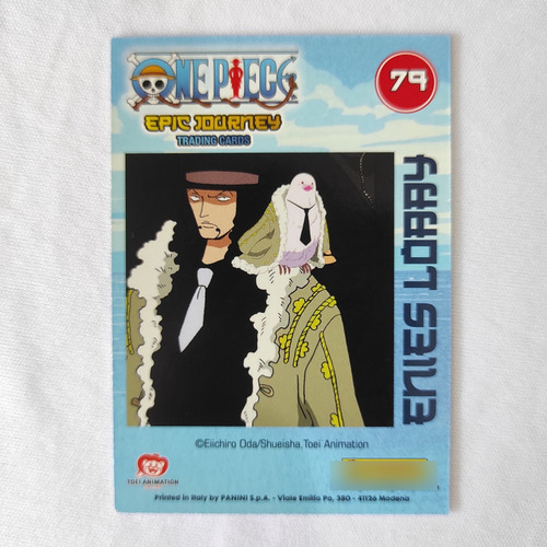 Carta One Piece Epic Journey Enies Lobby Panini Original