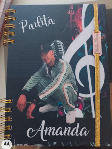 Agenda Pailita Con Stikers 