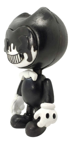 Imagen 5 de 7 de Juguete Bendy The Ink Machine Figura Blanco Demonio Emit Luz