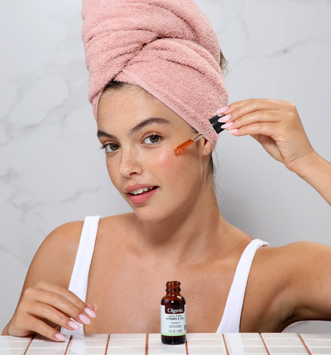 Aceite De Vitamina E Cliganic 120,000 Ui Para Piel, Cabello
