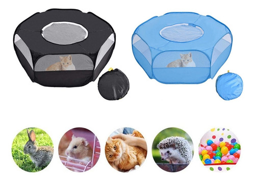Carpa Para Mascotas, Corralito Para Animales Pequeños, Valla