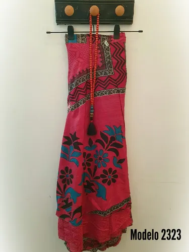 Pollera Mil Formas Falda Seda India Mandala Bohemia 2323
