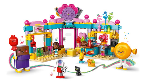 Kit de construção Lego Friends Heartlake City Candy Store 42649