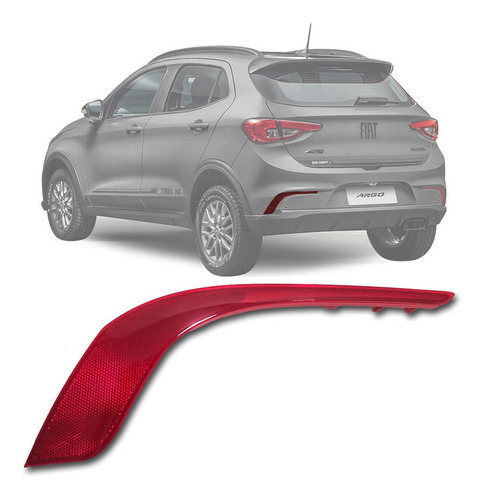 Refletor Olho Gato Esquerdo Fiat Argo Trekking 2020 Original