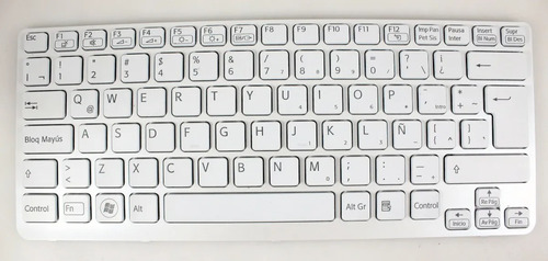 Teclado Sony Sve14 Sve 14 Sve1411 Series Blanco Iluminado Sp