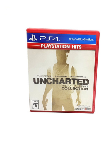 Ps4 Playstation 4 Uncharted Trilogia Nathan Drake (Usado)