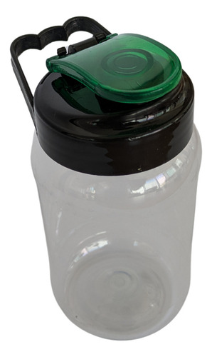 100 Cilindro Tapa De Asa | Jar/tarro | 500 Ml | Eventos Negro