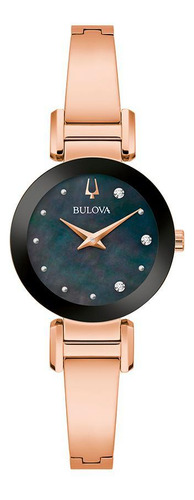 Relógio Bulova Marc Anthony Diamond Rose - 97p163