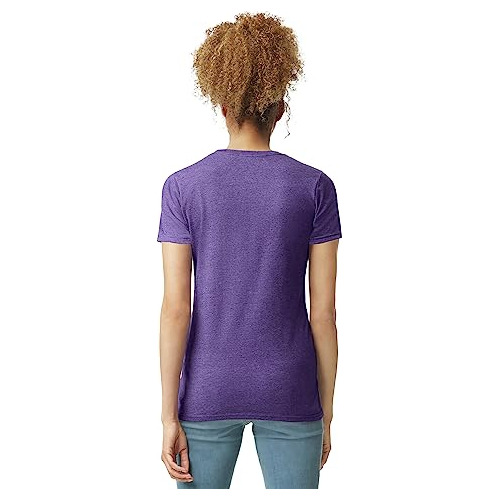 Camiseta De Algodón Suave Mujer, Estilo G64000l, Paque...