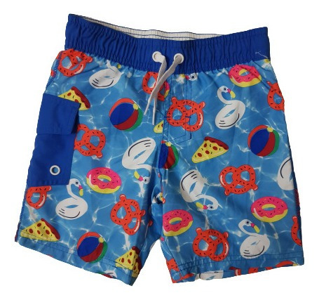 Short Traje De Baño Cat & Jack Figuras Talla 4/5