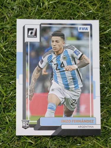 Cv Enzo Fernández Rookie Card 2023 Donruss Argentina Rc 