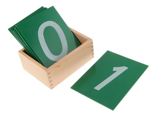 Papel De Lija Número 0-9 Tablero Para Niños Juguete De Deasd