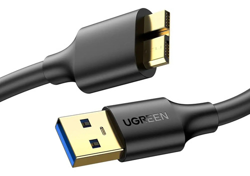 Cable Para Disco Duro Micro-b Ugreen 5gbps Usb 3.0