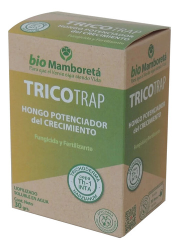 Fungicida Orgánico Mamboretá® Trichoderma Tricotrap Bio 30gr