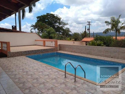 Imagem 1 de 30 de Chácara Com 3 Dormitórios À Venda, 1030 M² Por R$ 550.000,00 - Residencial Alvorada - Araçoiaba Da Serra/sp - Ch0009