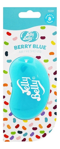 Jelly Belly Aromatizante 3d Berry Blue