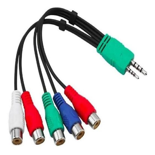 Adaptador P1 P2 Rca Video / Componente Samsung Original