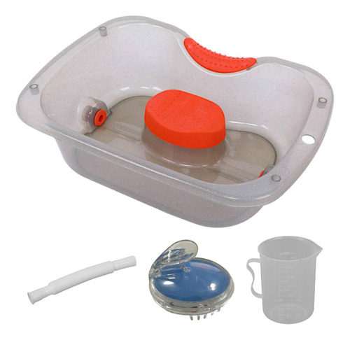 Lavabo Portátil Para Lavado De Cabello En Casa, Gris