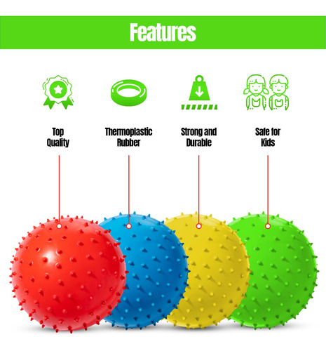 Conjunto Bouncy Ball New Bounce De 4 Com Bomba E 2 Pinos Par