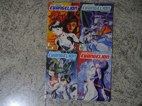 Mangá Neon Genesis Evangelion - Lote Com 10 Volumes