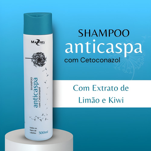 Shampoo Anticaspa Mairibel 300ml - Combate E Previne A Caspa