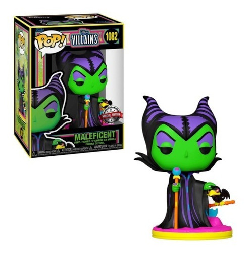 Funko Pop Maleficent #1082 Exclusiva Disney Blacklight