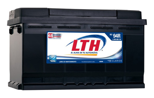 Pila De Carro Lth Modelo L-94r-800. Entrega En Atizapan.