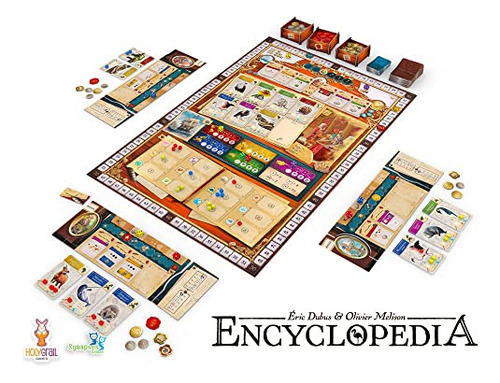 Jogo De Tabuleiro Holy Grail Games Encyclopedia Dice Worker