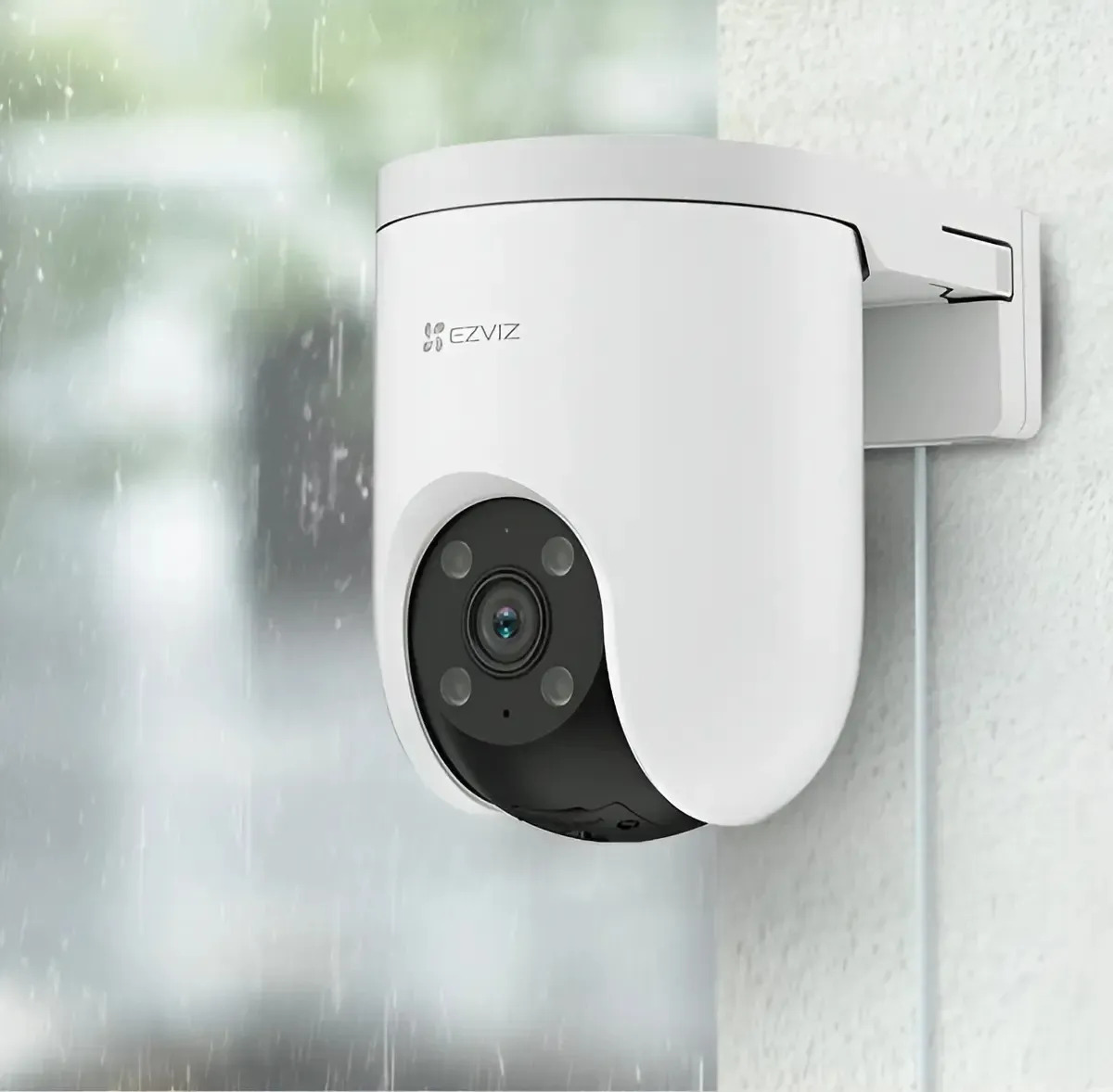 Camara Ezviz Ip Wifi H8c 3K 5MP Con Movimiento Y Color Ip67 Color Blanco