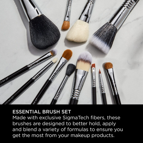 Conjunto De Pincéis De Maquiagem Sigma Beauty Essential 12 P