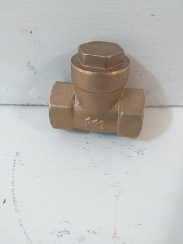 Imagen 1 de 4 de Check De 1/2 Tipo Veleta En Bronce