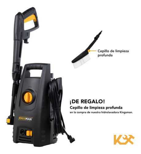 Hidrolavadora Electrica Portatil 1300 Psi 1200w + Accesorios