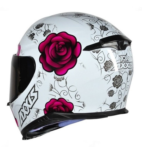 Capacete Eagle Flowers Gloss Tamanho 58 Axxis