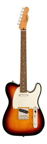 Guitarra eléctrica Squier by Fender Classic Vibe '60s Custom Telecaster de nyatoh sunburst brillante con diapasón de laurel indio