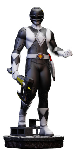 Power Rangers Black Ranger Mp Archivo Para Impresión 3d (Usado)