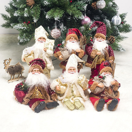 Peluches De Peluche Navideños Para Interiores, Tela, Arte De