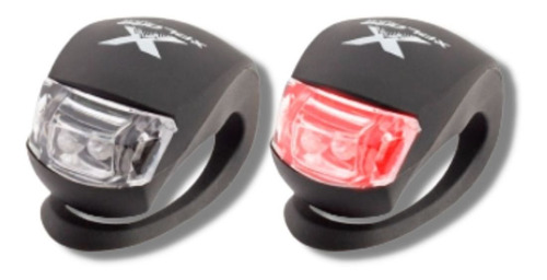 Sinalizador Colli Bike 1 Led Branco / 1 Led Vermelho Cor Cores Diversas