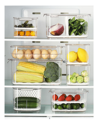Caja De Almacenamiento Para Contenedores Frescos, Contenedor