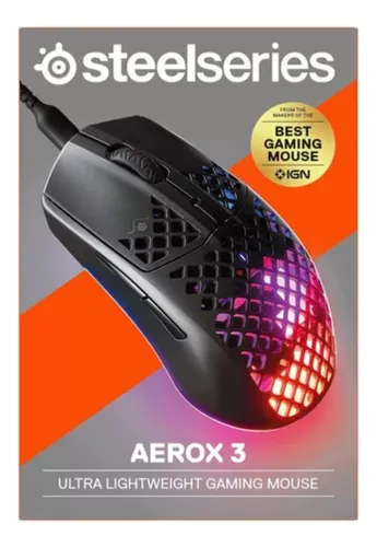 Mouse Raton Alambrico 8500dpi 1000hz Steelseries Aerox 3 59g