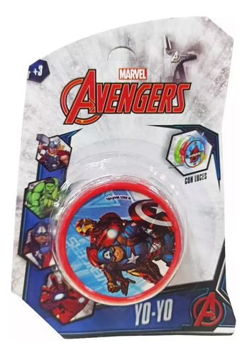 Yo-yo Avengers Marvel Con Luz Licencia