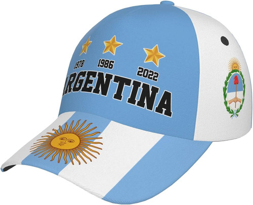 3 Estrellas Champions Argentina Gorra