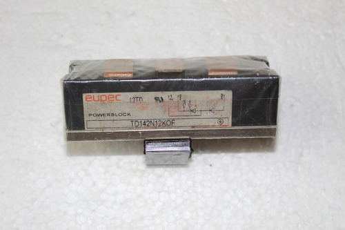 Tiristor Diodo Eupec Td142n12kof