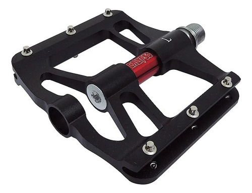 Pedal Plataforma Calypso Hermes Alumínio 9/16 Pr/vm Par