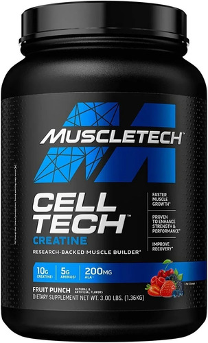 Cell Tech Muscletech 3libras 28 Servicios 