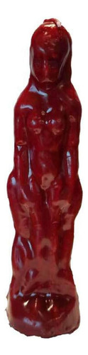 Vela Hoodoo Figura Femenina Roja