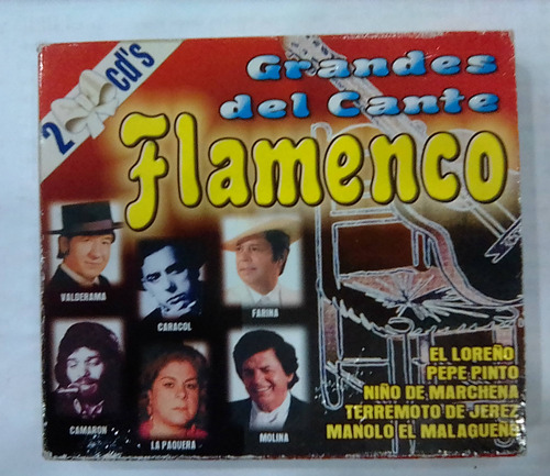 Grandes Del Cante Flamenco. Cd Original Usado. Qqd.