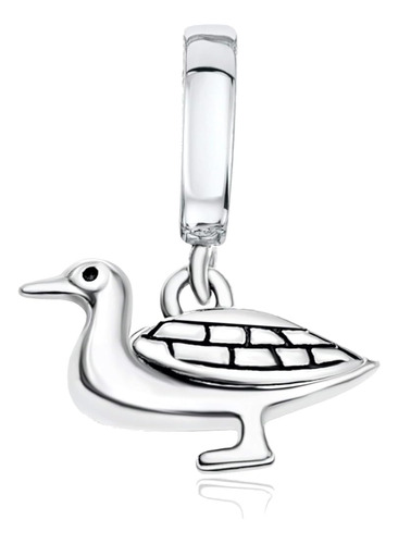 Bolenvi Classic Duck Goose 925 Sterling Silver Colgante Char